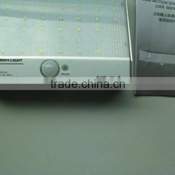 Factory New Designed 4w Solar Led Light 600lm Motion Sensor Lamp