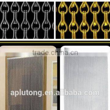 Standard Size Aluminum Chains Curtain Avoid Insect In Summer