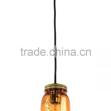 Manufacturer's hot sales glass bottle light for dining room,cafe bar,restaurant