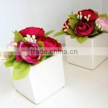 indoor square planter flower pots