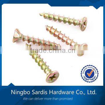 China manufacturer galvanized bling CSK phillips self tapping screw