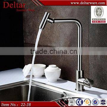 Luxury Stainless Steel Brushed Water Tap, Kitchen Sink Water Faucet, New Design Widespread Tap Mixer photo-2