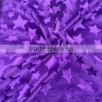 Kids favorite high quality thermal polyester star baby fabric