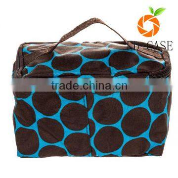 factory cheap price Canvas printed squared new fashion cosmetic bag