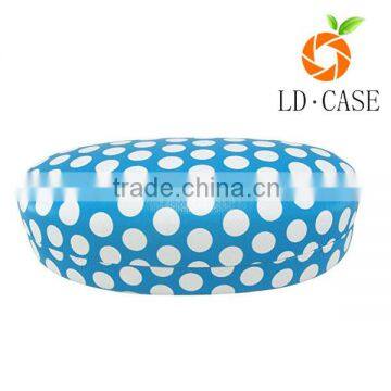 wholesale good quality Hard Clamshell Sunglass and Eyeglass Polka Dot Case