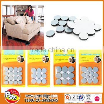 Good quality adhesive teflon furniture legs glides sliders