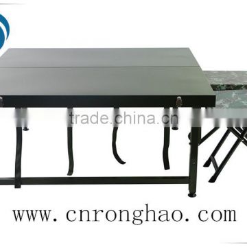 Outdoor furniture military folding table and chair in bulk