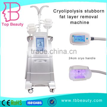 Body Slimming Double Handles Cryolipolysis Machine CE Approved Improve Blood Circulation