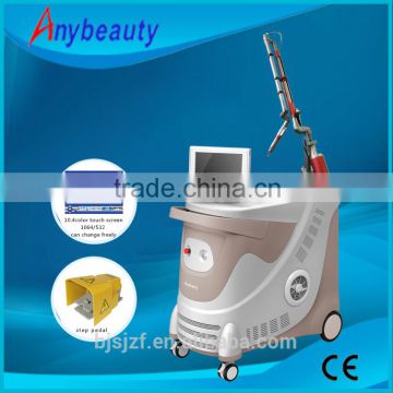 Haemangioma Treatment ZF1 1064nm Q Switch Nd Yag Laser For Tattoo Removal 1-10Hz