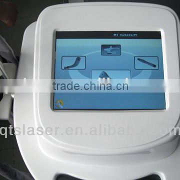 Wrinkle Removal Ultrasonic Cavitation+Vacuum Liposuction+Laser+Bipolar Skin Tightening RF+Roller Massage Slimming Machine