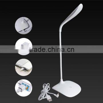 2016 new led clip rechargeable desk lamp