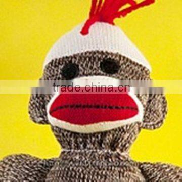 Plush Sock Monkey Toys For Children