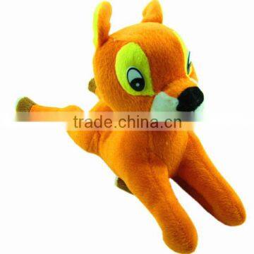 Cute custom kneeling stuffed plush deer toy