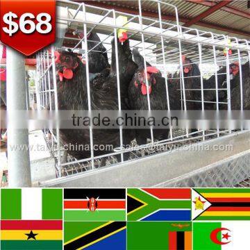 Trade assurance NO.1 automatic ventilating system 3tiers h type broiler chicken cages