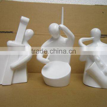 Music Band Lacquer Sculpture - Handmade in Vietnam for Wedding Decor