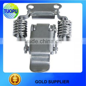 China hasp with spring,metal Industrial Cabinet Toggle Lock Hasp,wooden box locker hasp