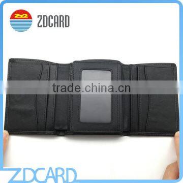 Man Shielding Black Rfid Blocking Wallet