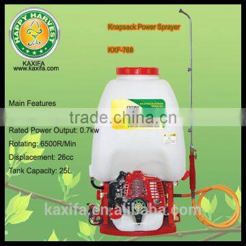 25L agricultural products power sprayer, pest control sprayer with spray gun KXF-768