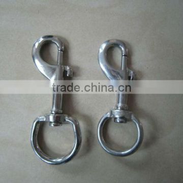 stainless steel swivel eye bolt snap,ss304/ss316