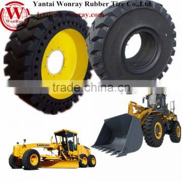 LiuGong wheel loader spare parts Rubber Solid Wheel