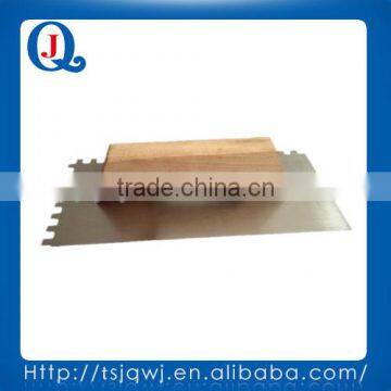 Carbon Steel Plastering Trowel With Wood Handle JQ6071A