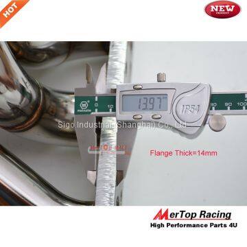 Mertop Race 3.0mm Tube Thickness STEAM PIPE for BMW T3/T4 Turbo Manifold E30 E34 24V M50/M52/S50/S52+44mm V Band Wastega photo-5