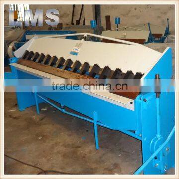 Hvac duct folding machine metal sheet hand folder