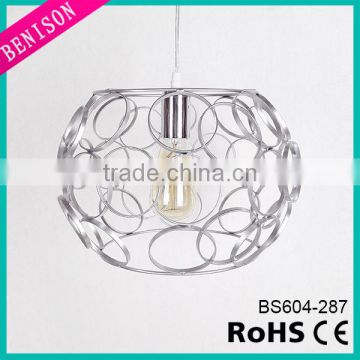 Mordern Hanging Light with circle style, Metal Pedant Lamp, Decoration Lighting for kitchen room / living room / bedroom