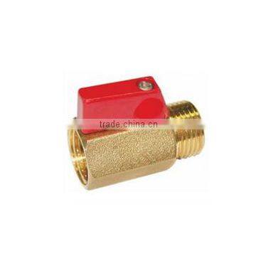 3/8 Inch Brass Mini Ball Valve Male and Female Thread photo-2