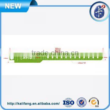Red,Black,Yellow,Blue or Customized Disposable Paper Rfid Wristband for Sale photo-2