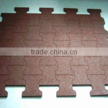 red dog bone rubber slab! red rubber tile