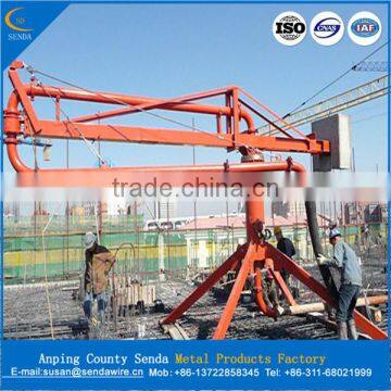 Concrete spreader with Horizontal reach 12/15/18/20m/concrete placing boom