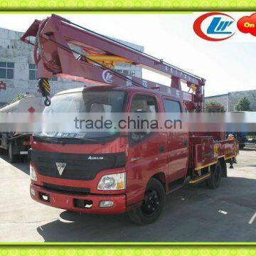 Foton truck with elevated platform,platform operation truck,high platform truck