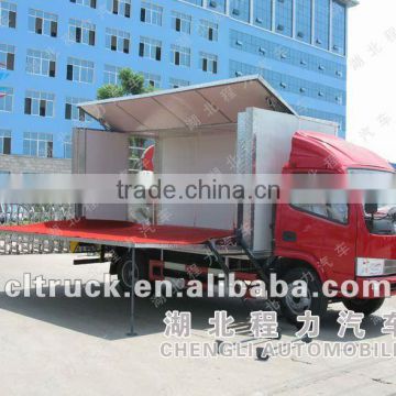 Dongfeng 4*2 movable stage trucks for sale