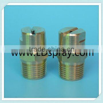 Common Metal Brass Flat Fan Spray Jet Water Nozzles photo-2