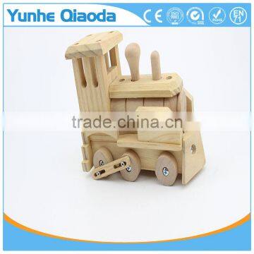 Steam Railway Enginedcraft Kit Assemble Paint DIY 3D Puzzle Toys for Kids Adults the Best Birthday Gift photo-3