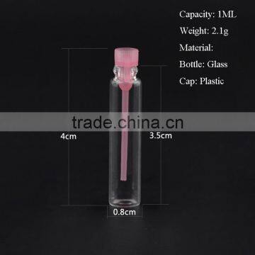 Wholesale 1ml 2ml Empty Clear Perfume Samples Tester Vials/tester Bottles for Sample Perfume With Plastic Stick photo-6