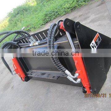 hot sell 4 in 1 bucket attachment for bobcat skid loader