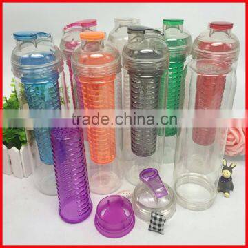 New 900ml Fruit Infuser Tritan Plastic Water Bottle Coffee Bottle Advertising Bottle photo-5