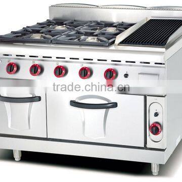 Restaurant Hotel 8 Burner Gas Range With Oven,commercial Gas Range Definition(ZQW-889-8) photo-5