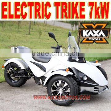 Three Wheels Electric Reverse Trike 7kW