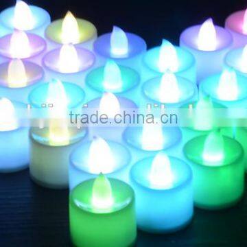 hot sell electronic LED candle with colourful