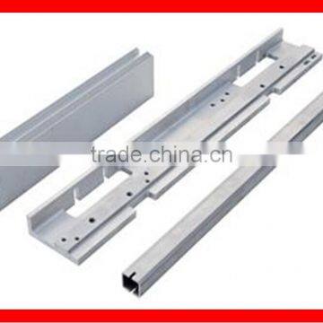 aluminum profiles for high-speed raiway