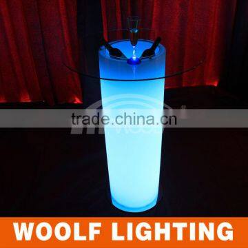 Popular Bistro and Bar Glowing Rechargeable Flashing Colourful LED Lighting Ice Bucket photo-3