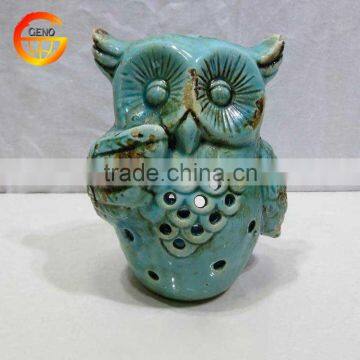 Regional Feature garden ceramic owl for sale