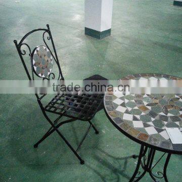 Deluxe Mosaic Bistro Set