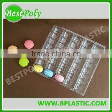 Plastic Macaron Clamshell Packaging for Candy