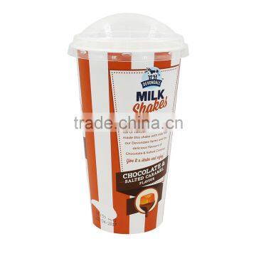 Cheap IML Plastic Coffee Mugs With Lid, Personalized Coffee Cups Suppliers photo-3