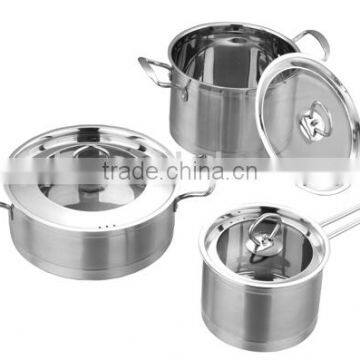 10pcs Stainless Steel Soup Pot Set Cookware Set photo-5