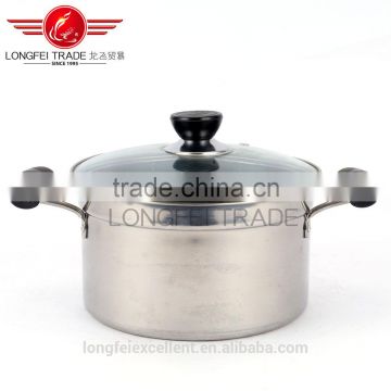 best selling two layer stainless steel steam pot/cooking pot